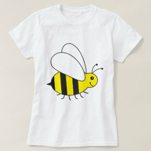 Camiseta Pequeña abeja divertida de la miel linda