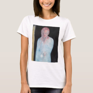 Camiseta Pequeña antorcha blanca 2007 2