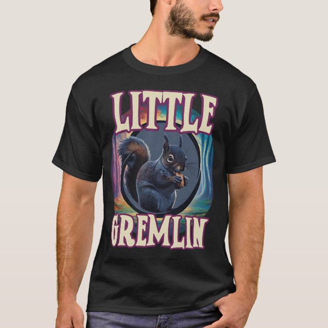 Camiseta Pequeña ardilla linda GREMLIN (Anverso)