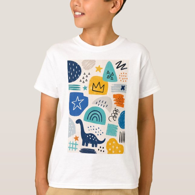 Camiseta Pequeña aventura exploradora (Anverso)