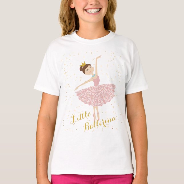 Camiseta pequeña bailarina (Anverso)