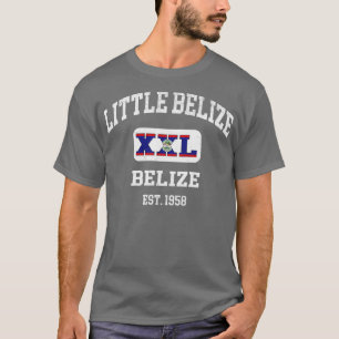 Camiseta Pequeña Belice Belice XXL Diseño atlético 1