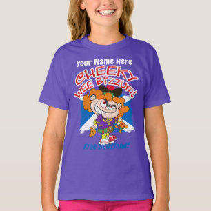 Camiseta Pequeña Bizzum descarada de Escocia