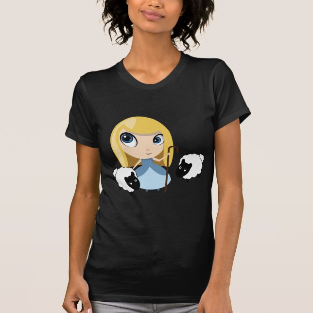 Camiseta Pequeña BO mira furtivamente y sus ovejas (Anverso)