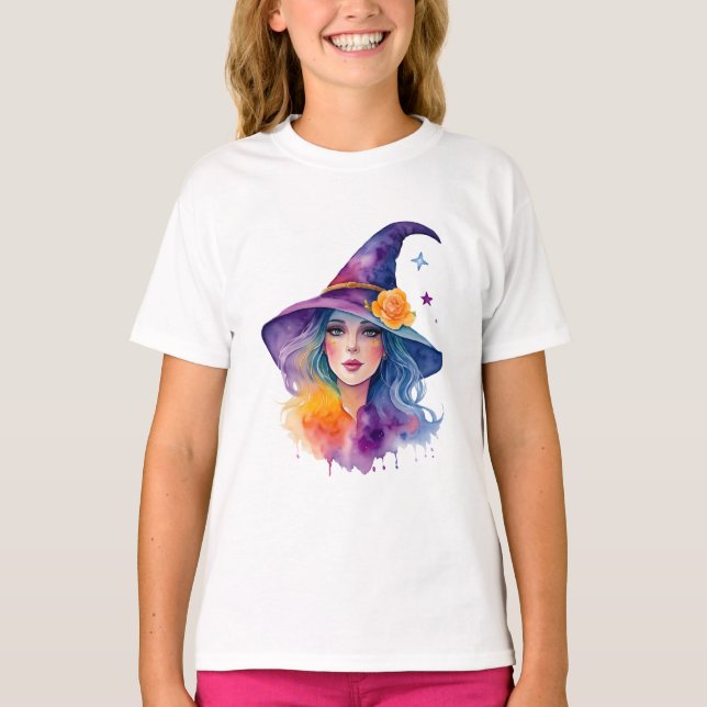 Camiseta Pequeña Bruja encantadora (Anverso)