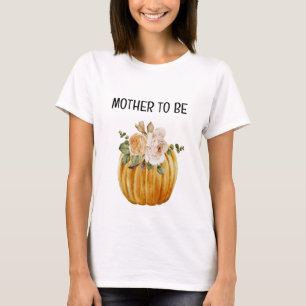 Camiseta Pequeña calabaza madre se cae en Baby Shower