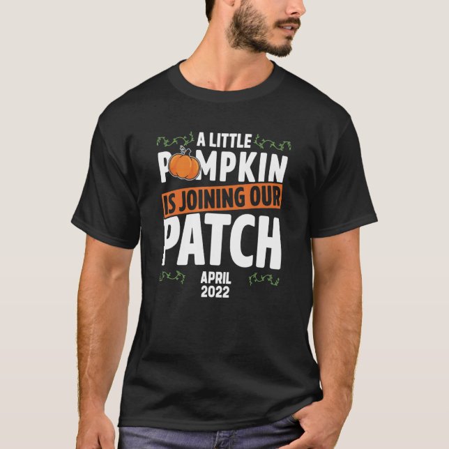 Camiseta Pequeña Calabaza Se Une A Nuestro Parche Abril 202 (Anverso)