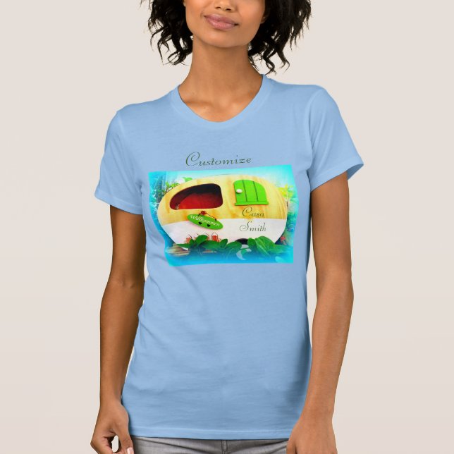 Camiseta Pequeña caravana gitana (Anverso)