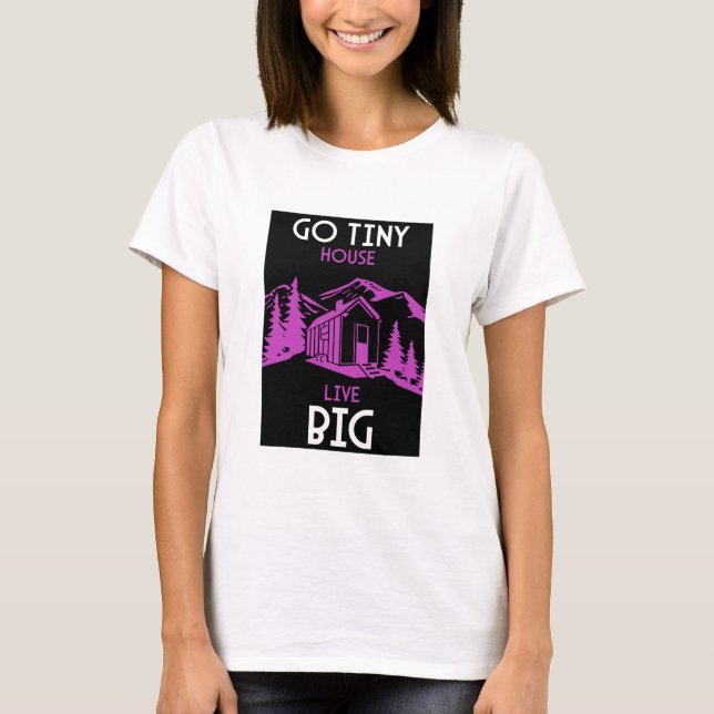 Camiseta Pequeña Casa Decoración (Anverso)