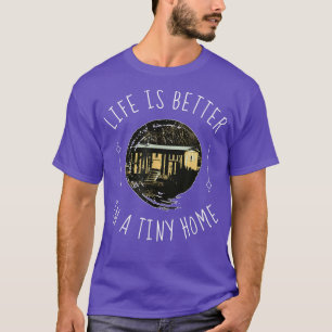 Camiseta Pequeña Casa Pequeña Sobre Ruedas (THOW) La Vida E