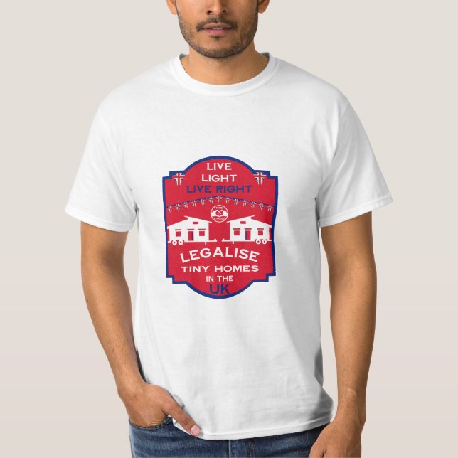 Camiseta Pequeña Casa Reino Unido (Anverso)