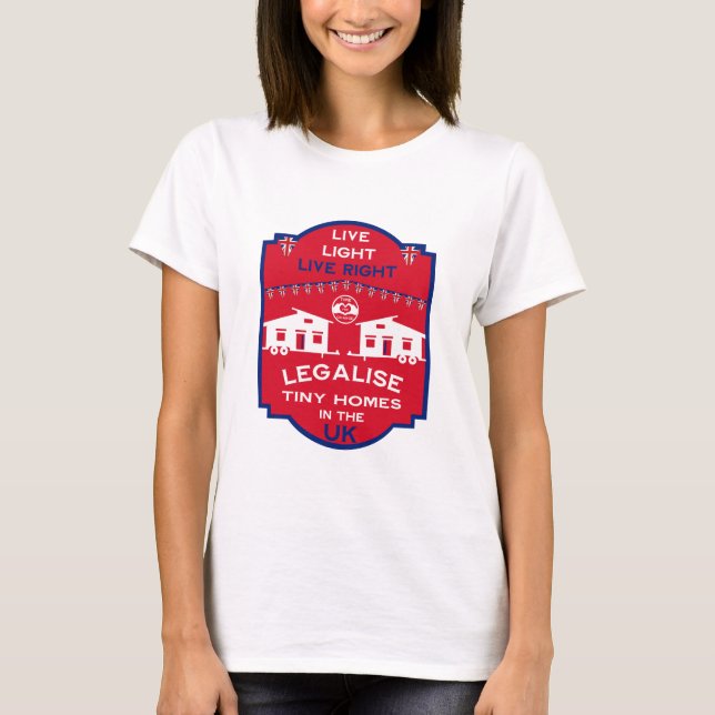 Camiseta Pequeña Casa Reino Unido (Anverso)