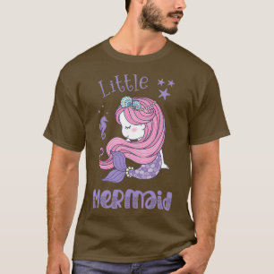 Camiseta Pequeña chica de sirena