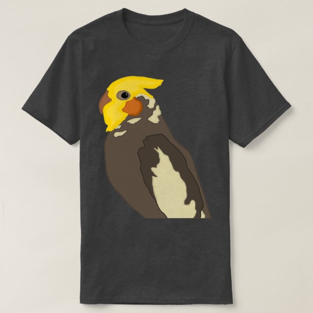 Camiseta Pequeña Cockatiel 1 (Diseño del anverso)