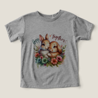 Camiseta pequeña conejita - Agradable y cómoda