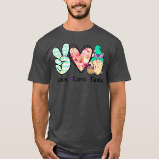 Camiseta Pequeña conejita con gnomes Día de Pascua Regalo M