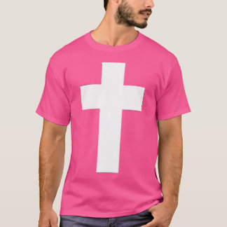 Camiseta Pequeña Cruz Cristiana Fe Esperanza Amor Jesús Chu