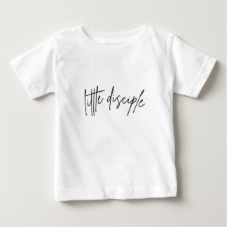Camiseta pequeña discípula Minimalista y blanca