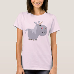 Camiseta Pequeña e inescrutable Personalizado Unicorn Camis