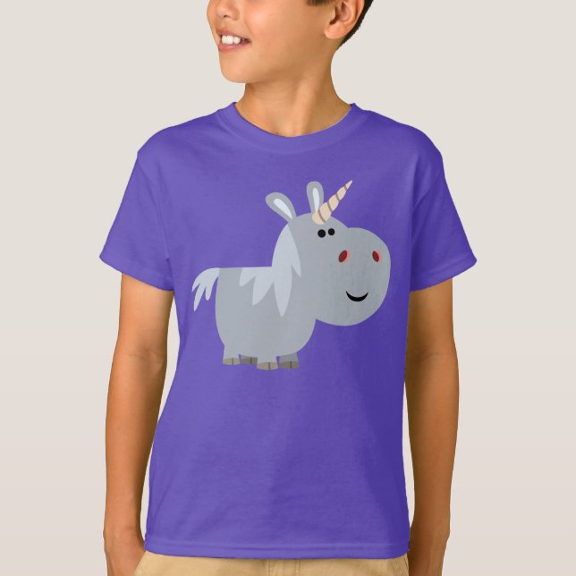 Camiseta Pequeña e inescrutable Personalizado Unicorn Camis (Anverso)