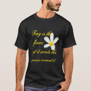 Camiseta Pequeña Es La Flor Y, Sin Embargo, Scavilla Las Gr
