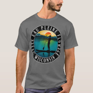 Camiseta Pequeña Flor Eau Pleine Wisconsin Paddleboarding