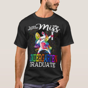 Camiseta Pequeña graduada de Miss Kindergarten Unicorn