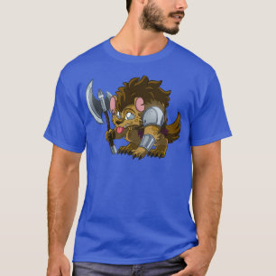 Camiseta Pequeña Guerrera Gnoll Cute DampD Adventures