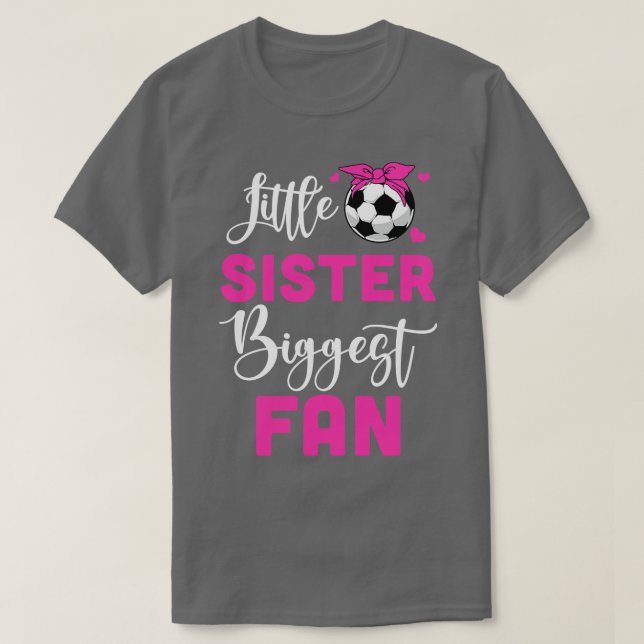 Camiseta Pequeña hermana mayor Chica de fans (Diseño del anverso)
