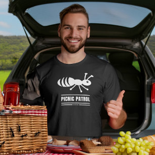 Camiseta Pequeña hormiga divertida de patrulla para amantes