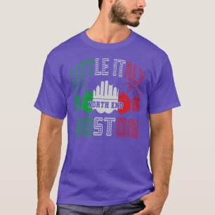 Camiseta Pequeña Italia Bandera Italiana Boston North End