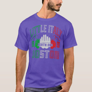 Camiseta Pequeña Italia Bandera Italiana Boston North End