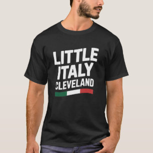 Camiseta Pequeña Italia Cleveland Ohio Orgullo de Inmigrant