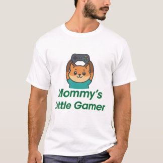 Camiseta Pequeña jugadora de mamá - Diseño de juegos para n
