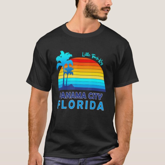 Camiseta Pequeña Llave de Antorcha Ciudad de Panamá Florida (Anverso)