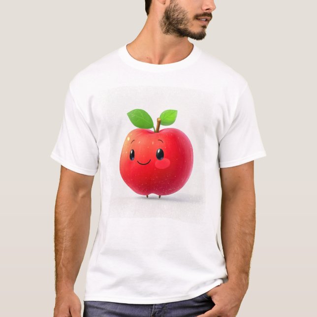 Camiseta Pequeña manzana (Anverso)