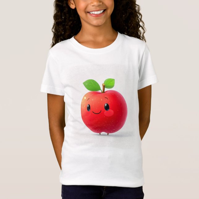 Camiseta Pequeña manzana (Anverso)