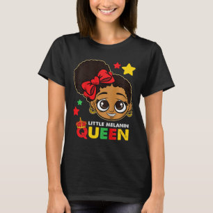 Camiseta Pequeña Melanina Reina Mes de Historia Negra Blm A