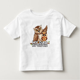 Camiseta pequeña: Mi papá mi viejo (blanco)