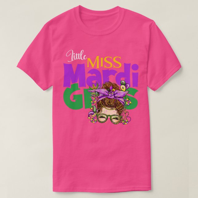 Camiseta Pequeña Miss (Diseño del anverso)
