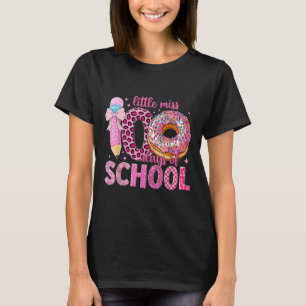 Camiseta Pequeña Miss 100 días Chicas más inteligentes dona