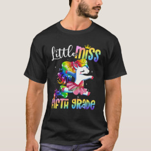 Camiseta Pequeña Miss De Quinto Grado Grado Graciosa Unicor