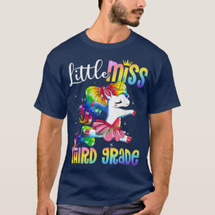 Camiseta Pequeña Miss De Tercer Grado Grado Gracioso Unicor