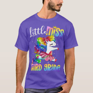 Camiseta Pequeña Miss De Tercer Grado Grado Gracioso Unicor