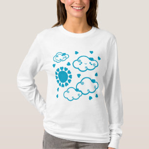 Camiseta Pequeña nube azul