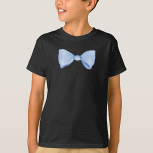 Camiseta Pequeña pajarita azul linda