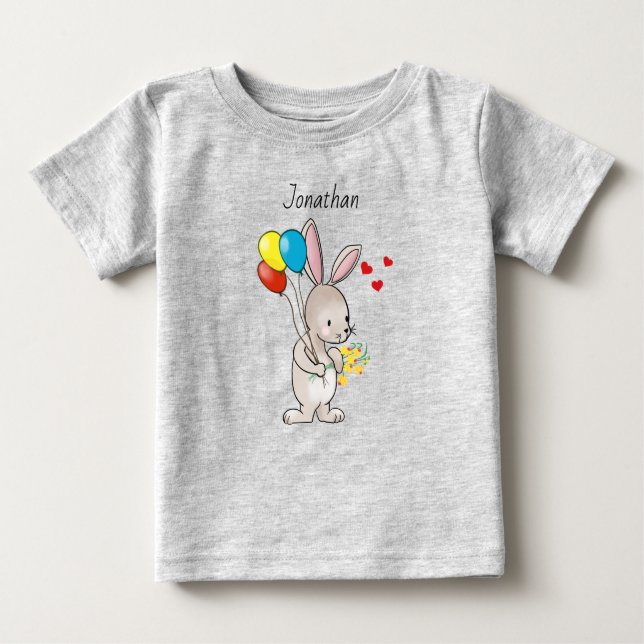 Camiseta pequeña para bebé (Anverso)
