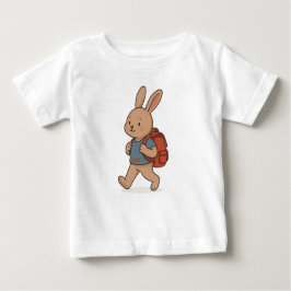 Camiseta pequeña para niños conejos - de vuelta a 