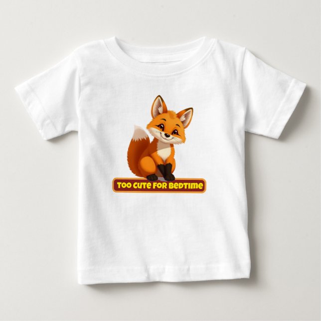 Camiseta pequeña para niños de Fox - "demasiado li (Anverso)