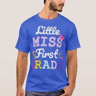 Camiseta Pequeña perdida de primer grado de vuelta a los ch